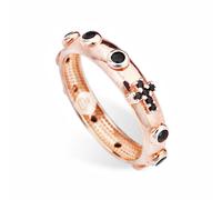 Anello AMEN I ROSARI in Argento 925 con Colori Cristalli e Misure Varie