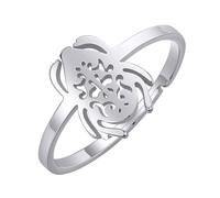 Anello Anelli Gioielli Donna Uomo Insetto Scarabeo Donne Uomini Vintage Anello Regolabile Partito Matrimonio Geometrico Argento