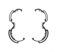 Anello anti-collisione per DJI Avata 360 Gimbal PC Materiale per protezione dagli urti Installazione rapida Confezione da due arancione nero grigio 21,5 x 10,6 x 1,5 cm sicuro (nero)