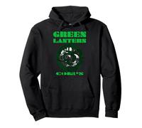 Anello antigraffiti DC Comics Green Lantern Corps, Stile Pop Art Anni '70 Felpa con Cappuccio