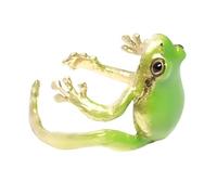 Anello aperto, orecchini a forma di albero in resina, orecchini senza piercing per bambini, ragazze, tutti voi il vostro stile unico con questo anello a rana per albero di età, Siehe