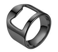 Anello apribottiglie, anello da barista,Anello da festa versatile e creativo - Elegante apribottiglie per birra portatile, apribottiglie per dita per strumento per bar di birra creativo lucido per