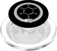 Anello Benzene Ouroboros Chimica Organica Simbolo Scienza PopSockets PopGrip per MagSafe