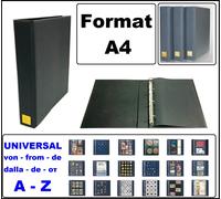 Anello Binder Colleziona Album A4 Blu EXTRA BIG SAFE 4880 Da Riempire