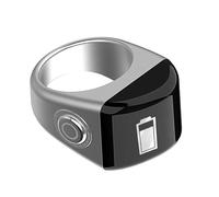 Anello Bluetooth Intelligente: contatore elettronico, promemoria del Tempo, Dispositivo Portatile Digitale | Innovativo Accessorio Intelligente per Il Fitness Tracking, Meditazione e notifica