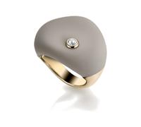 Anello BREIL collezione SENSE OF TOUCH in acciaio con pietre per donna