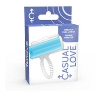 Anello casual lingua vibrante blu