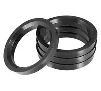 anello centrale ruota, coprimozzo auto, Anelli centrici for mozzo ruota for centraggio pneumatici for auto da 4 pezzi(70.1mm to 57.1mm)