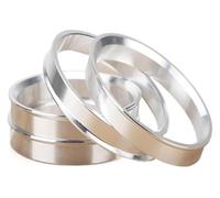 anello centrale ruota, coprimozzo auto, Anelli for mozzo ruota in lega di alluminio da 4 pezzi/set(67.1 66.1mm)