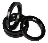 anello centrale ruota, coprimozzo auto, Collare centrale for foro ruota auto con anello centrico da 4 pezzi(56.1 54.1mm)