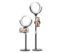 Anello cerchio LED luminoso Selfie tik tok ring light con supporto da tavolo Bli