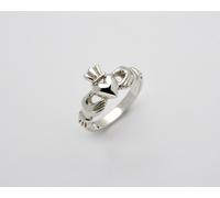Anello Claddagh in argento sterling modello Erne Prodotto in Irlanda da...