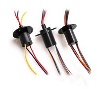 Anello collettore 1 pz. 22 mm 5A/10A/15A/30A canale ad anello scorrevole elettrico, adattatore for connettore elettronico a giunto rotante a 2/3/4/5/6/8/12 vie(Dia 22mm 3ch 30A)