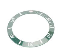Anello con Inserto per Castone dell'orologio, Anello con Inserto per Castone in Ceramica Bella Scala Trasparente Diametro 40 Mm Luminoso Perfetto per Orologiai (Carattere bianco