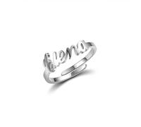 Anello con Nome - Anelli Regolabili in Acciaio Inossidabile Donna - Elena