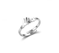 Anello con Nome - Anelli Regolabili in Acciaio Inossidabile Donna - Mia
