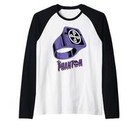 Anello con Sigillo The Phantom Good Mark Retro Comic Maglia con Maniche Raglan