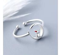 Anello Coniglio Animale Dolce Anello Donna Anello Donna Misura Regolabile...