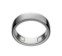 Anello connesso Oura Ring 5 Argento Taglia 8 Titanio anti-graffio, finestre dei sensori, Bluetooth Smart, ricarica wireless, autonomia fino a 1 settimana - Nouvo