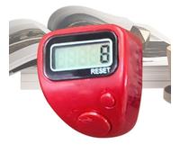 Anello Contatore da a Scatto | Strumento Silenzioso Per Sport Outdoor,Contatore Elettronico LCD da per Coaching - per Biblioteca Golf Allenamento Sportivo Conteggio Maglia Uncinetto Campeggio