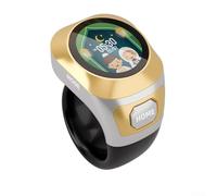 Anello contatore elettronico Tasbih ricaricabile per preghiere Zikr con batteria da 40 mAh, porta di tipo C, design ABS impermeabile in 18 mm, 20 mm, 22 mm, personalizzabile 4 modalità di