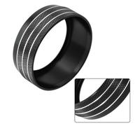 Anello Copri Manopola Nero Elegante Per Dodge RAM 1500 Cover Interni
