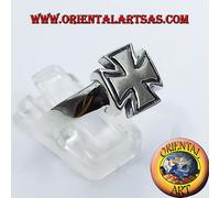 Anello croce cavalieri dei templari in argento 925