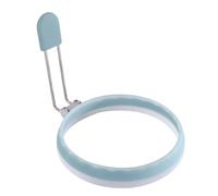 Anello cuociuova fritte, anello per uova in silicone - Anello cuociuova in silicone stampo a sandwich da 4 pollici | Anello a forma di uova Shaper uovo in camicia soleggiato fritto per pancake