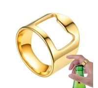 Anello da barista, apribottiglie ad anello da barista | Anello da festa versatile e creativo | Elegante apribottiglie per birra portatile, apribottiglie per dito per strumento per bar di birra