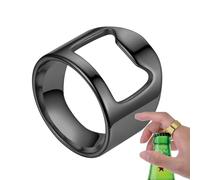 Anello da barista, apribottiglie ad anello da barista - Apribottiglie portatile per birra | Elegante apribottiglie per birra portatile, apribottiglie per dito per strumento per bar creativo lucido p