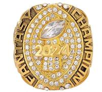 Anello da collezione for la festa del papà, regalo for fan del Fantasy Football 2024, espositore for anelli(13)