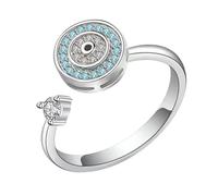 Anello da donna con anello a forma di agitazione, per anelli e anelli per anelli di ruota, per amici e famiglie, per feste di stress, regalo per feste e feste, Se référer à la description, Rame