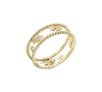 Anello da donna in oro giallo 14 carati, misura 50 (15,9)
