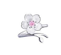 Anello da Donna Misura Regolabile Moda Plum Blossom Ring Accessori per Gioielli da Donna Regalo d'Amore Creativo e utile Lovely And Practical