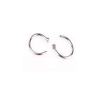 Anello da Naso a Forma di c per Bambina Set da 10 Pezzi Perno per Naso Anello per Piercing al Naso in Acciaio Inossidabile Anello per Gioielli da Donna Regalo di Compleanno per Signora x 1 Set Elegan