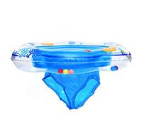 Anello da nuoto con sedile, doppio airbag, giocattolo gonfiabile, allenamento nuoto neonati e bambini, aiuta i bambini dai 6 ai 36 mesi a nuotare, 52 cm, usare sotto la supervisione un adulto (blu)