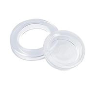 Anello da ombrellone rotondo per tavolo da giardino, inserto rotondo, tappo centrale resistente alle intemperie, guarnizione di ricambio durevole, adattatore distanziatore in plastica per foro