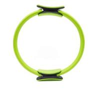 Anello da pilates Magic Circle con doppio manico per yoga | Anello fitness per esercizi interni coscia per donne e uomini | Resistenza Yoga Circle (verde, taglia unica)