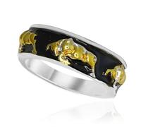 Anello da uomo con toro del Toro, anello vichingo norreno, anello totem toro oro, anello tribale biker vintage, costellazione del toro, anello amuleto punk con animali, regalo per uomini e ragazzi, T1