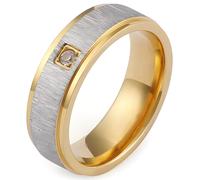 Anello da uomo Faithful - Oro / 55mm