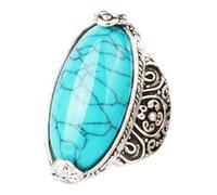 Anello da uomo in lega Tibet alla moda anello vitale, C, Zinco, Non pietra preziosa