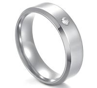 Anello da Uomo NE-17474 - Argento / 59mm