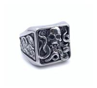 Anello da uomo Octopus Skull (11)