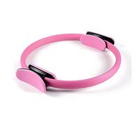 anello da yoga, Kit di 2 anelli for yoga, professionale, for esercizi muscolari, Pilates, Magic Circle, dimagrante, for body building, fitness, accessori for(1PCS Circle Pink)