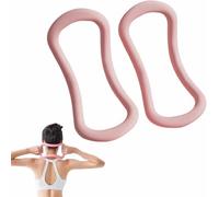 Anello da yoga per polpaccio, design curvo del corpo umano, allevia la tensione muscolare, massaggia e rilassa i muscoli, migliora la forma del corpo, piccolo e portatile, adatto a tutte le età