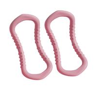 Anello da yoga per schiena, anello da pilates, anello per fitness, 2 pezzi, anello per fitness e scarico, anello per allenamento e yoga, clip per il fitness e stretching, design ergonomico