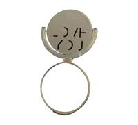 Anello d'amore, anello di promessa, anelli da abbraccio per donna in lega di acciaio, anelli d'amore divertenti, coppia che si capovolge, gioielli sottili da sposa per lei, forniture per San