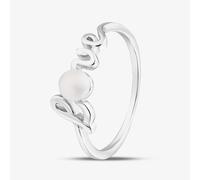 Anello d'amore in argento sterling con perle d'acqua dolce ROW70039FW
