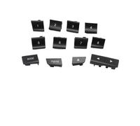 Anello Decorativo Aria Condizionata Auto Per M3 Per M4 Per F20 Per F21 Per F22 Per F30 Per F32 Per F35 Per F34 Per F36 Per F45 Cruscotto Anteriore Auto Radio Lettore CD Pulsante Digitale( Button-10)