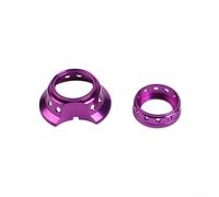 Anello decorativo per mulinello da pesca Daiwa adatto per modelli TATULA e ALPHAS, design leggero in alluminio CNC (viola)